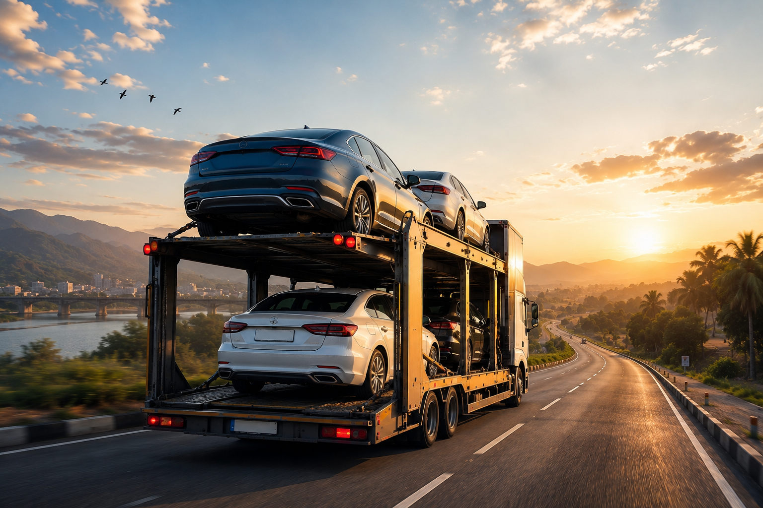 How to Transport a Car from One State to Another in India
